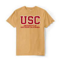 USC Trojans Men's League Gold Univ of So Cal All American T-Shirt